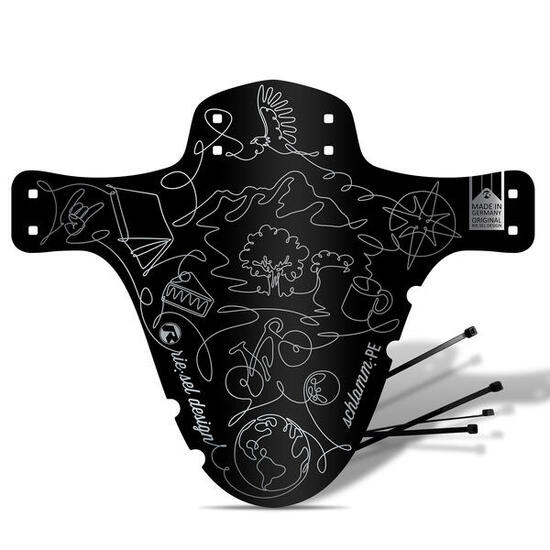 MTB Fahrrad Schutzblech Mudguard Vorne oder Hinten 20"/24"26"/27,5"/28