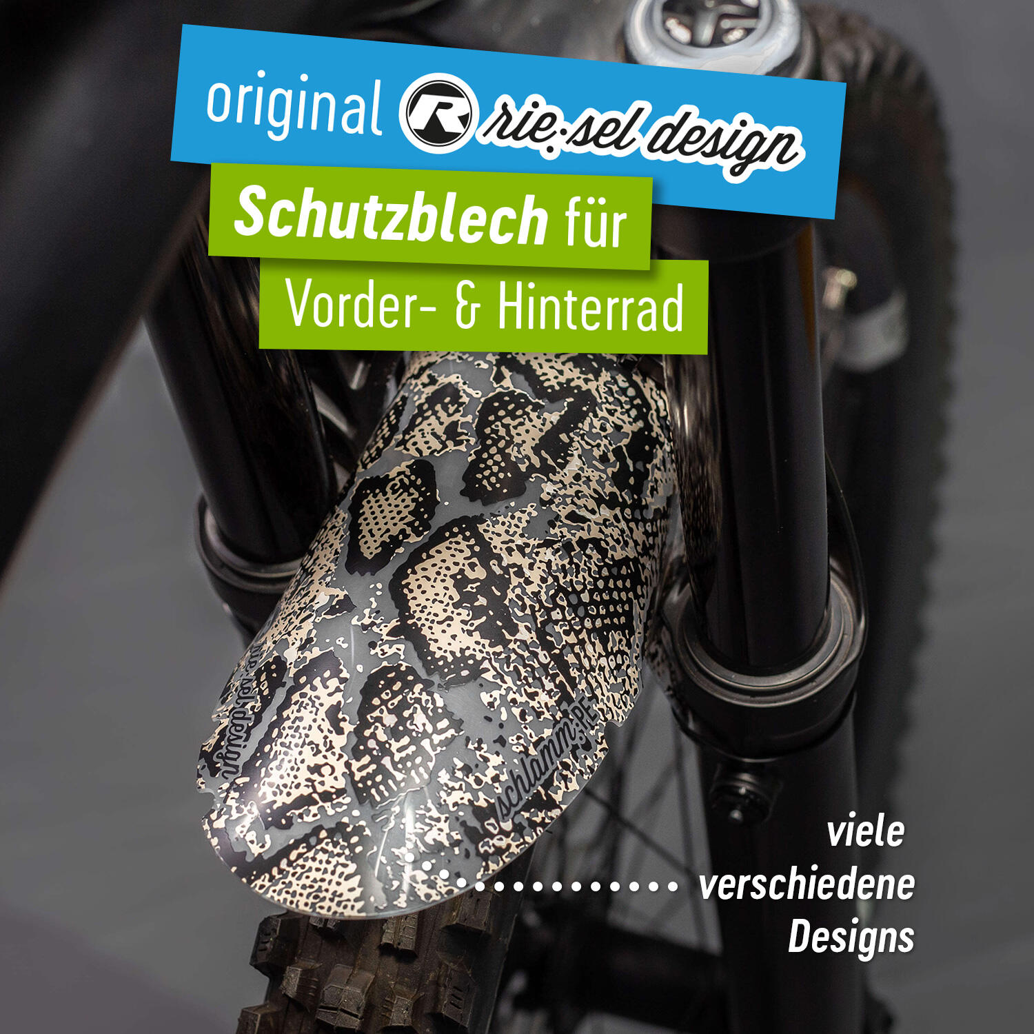 MTB Fahrrad Schutzblech Mudguard Vorne oder Hinten 20"/24"26"/27,5"/28" 3/8