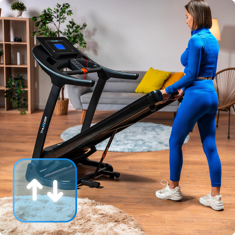 Banda de alergat electrică Thunder PHENOM-S-BLACK 18 km/h