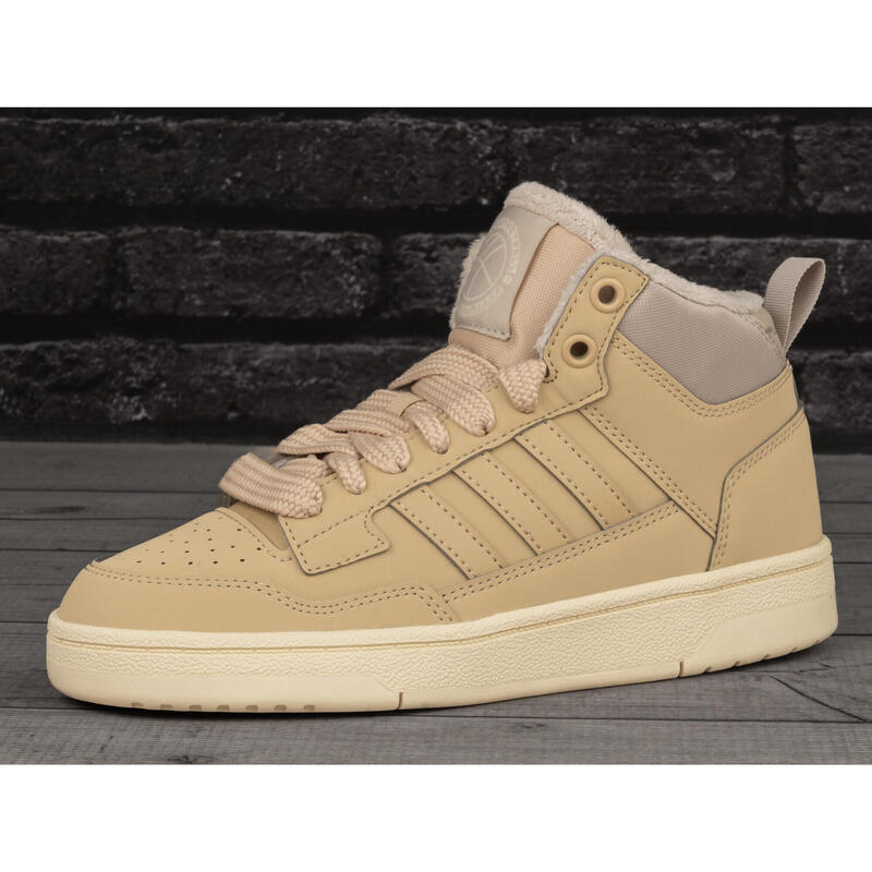 Buty damskie z ociepleniem Adidas RAPID COURT MID J WINTERIZ