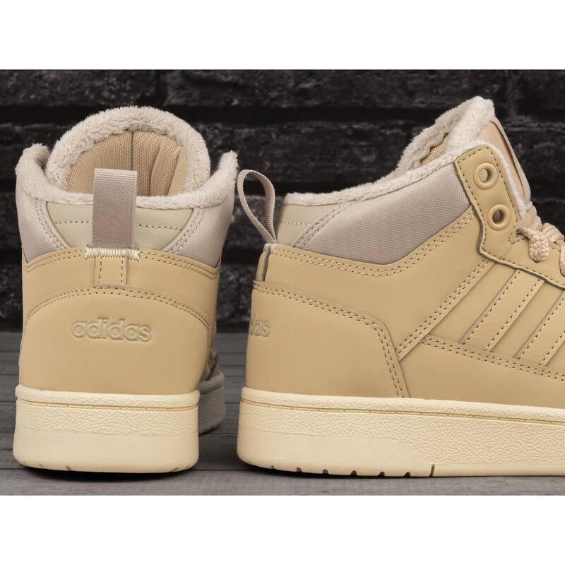 Buty damskie z ociepleniem Adidas RAPID COURT MID J WINTERIZ