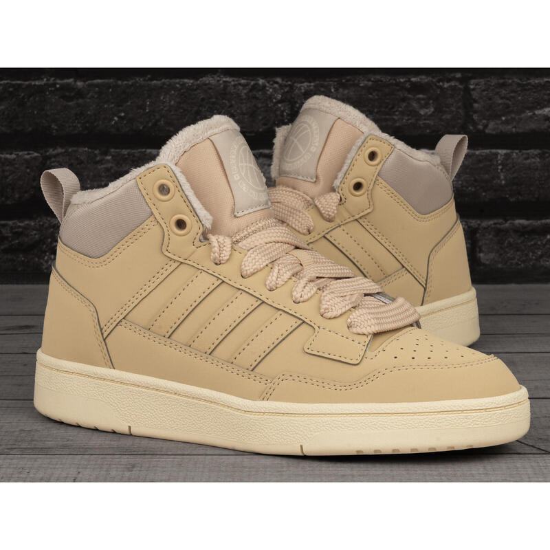 Buty damskie z ociepleniem Adidas RAPID COURT MID J WINTERIZ