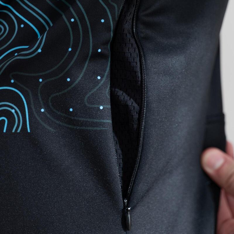 Veste Hiver Imperméable PIRINEUS Galaxy Noir/Bleu