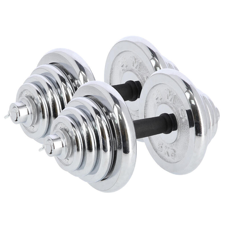 Barbells în carcasă cromată HMS STC