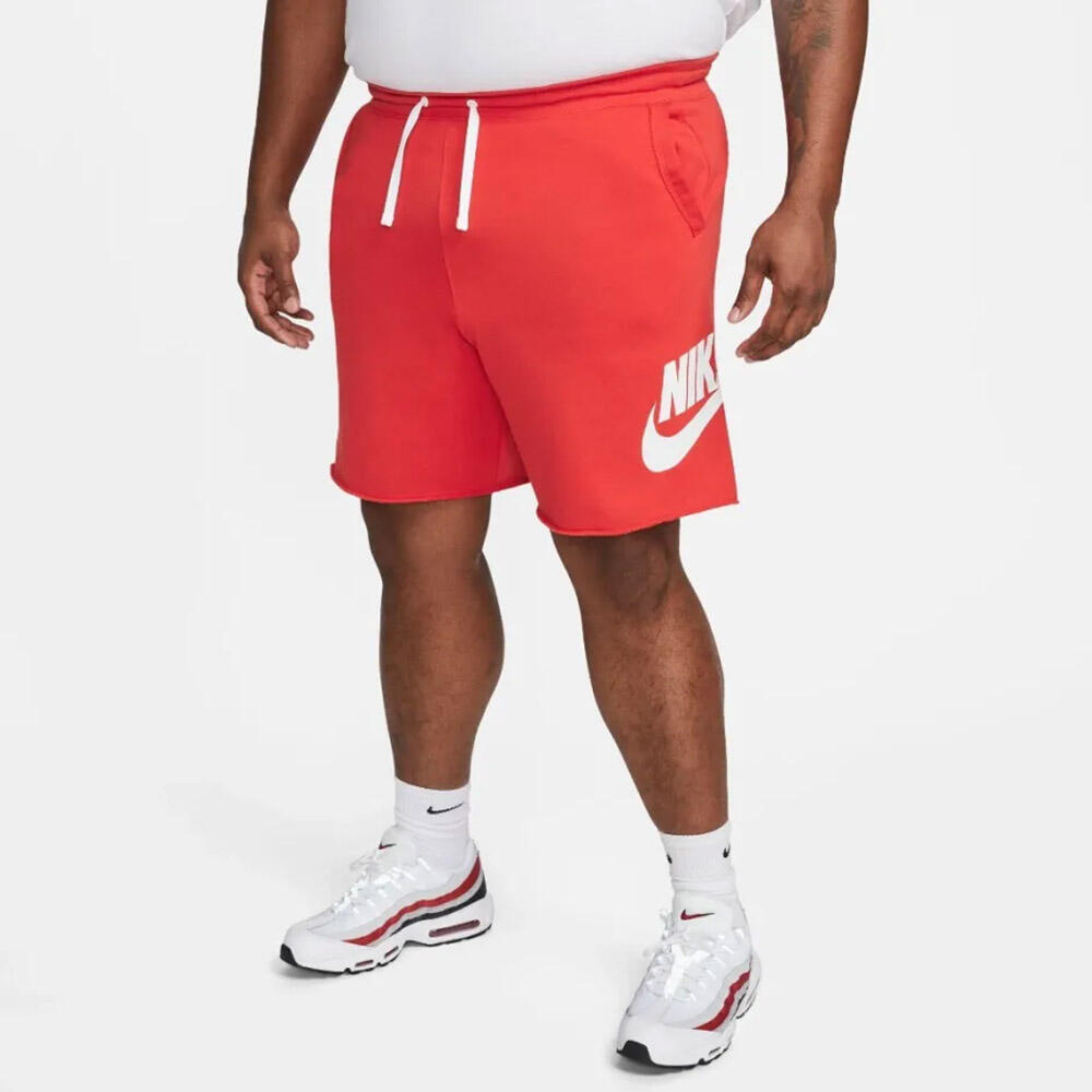 Nike - Short De Sport Homme Nike M Nk Club Alumni Hbr Ft Short - Short - Rouge - Decathlon