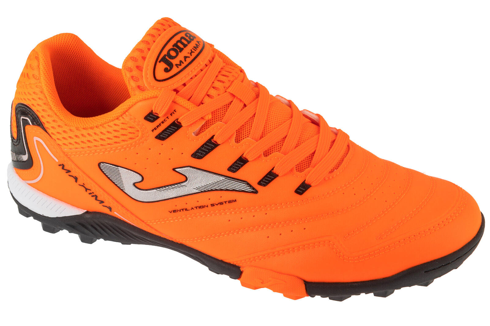 Botas de fútbol Maxima 25 Turf Talla 44 MAXW2508TF Naranja JOMA