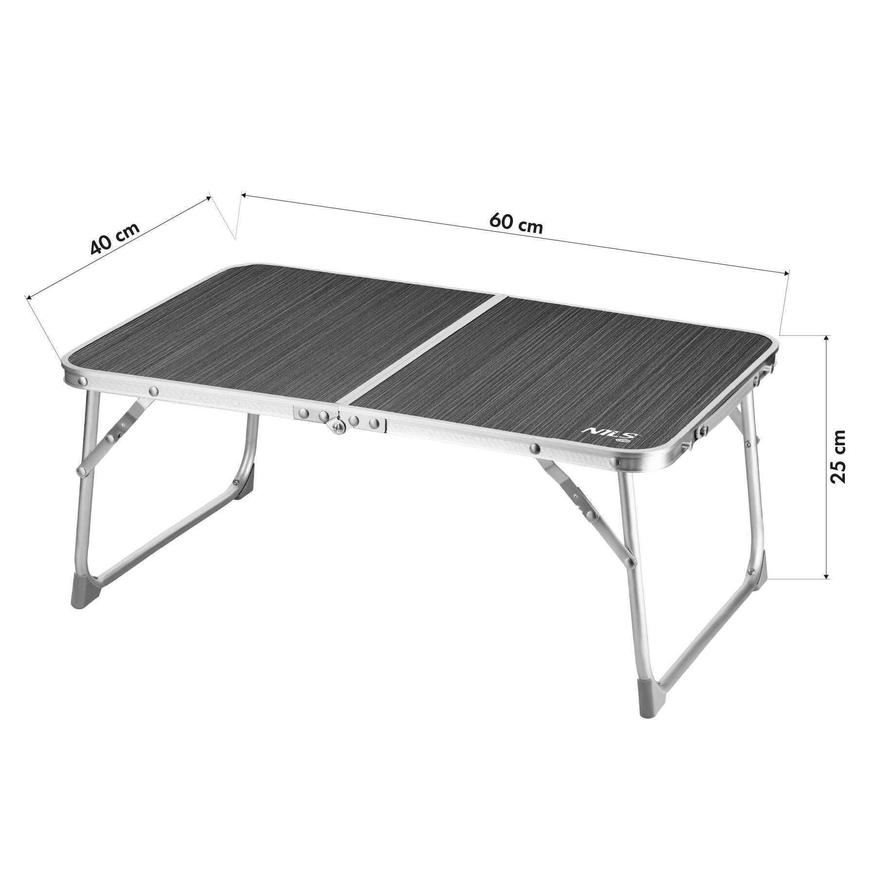 Table de camping pliable basse NC3402 NILS CAMP 2/7