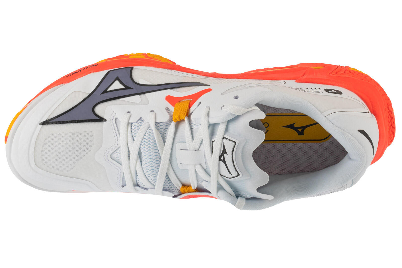 Mizuno Wave Lightning Z 11 - Chaussures d'entraînement basses unisexe bleu denim 3/6