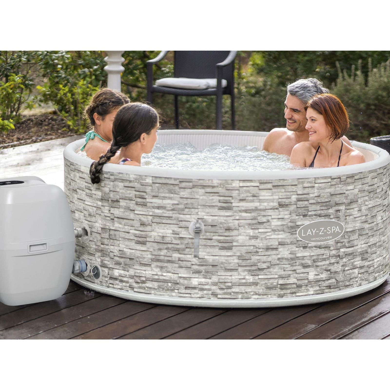 Bestway Spa gonflable rond Lay-Z-Spa Vancouver AirJet WiFi 3-5 p 2/7