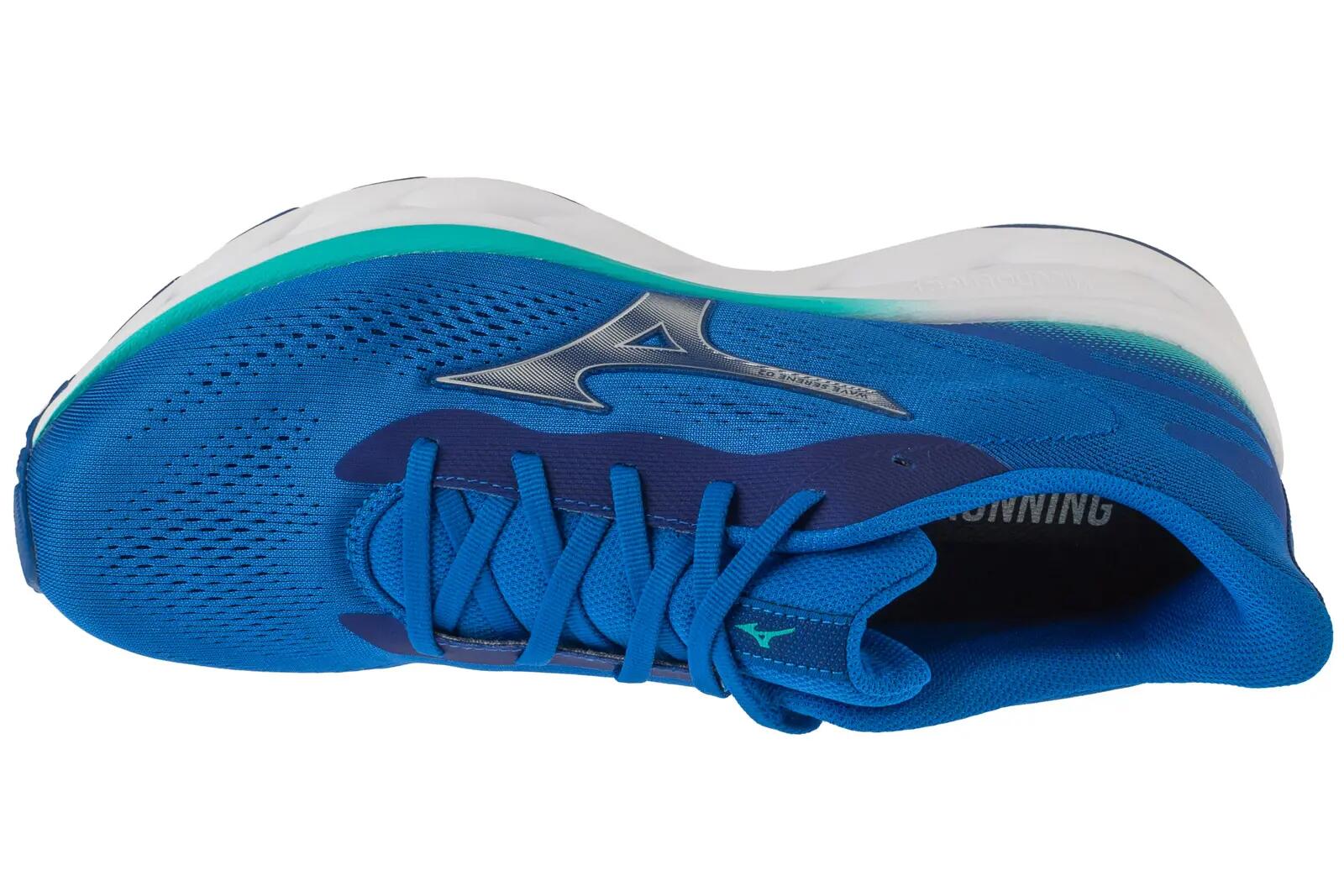 Mizuno Wave Serene 2 Laufschuhe Blau 3/4