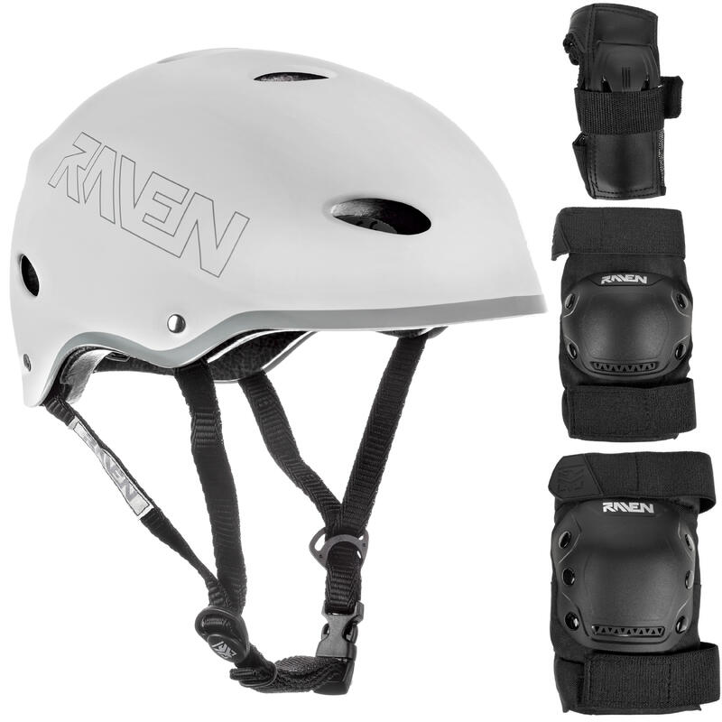 Zestaw Raven Kask F511 + Ochraniacze Dexard