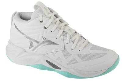 Shoes - volleyball - women - wave momentum pro mid - white