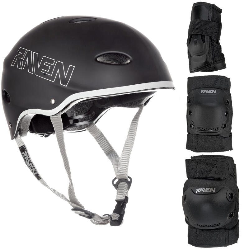 Zestaw Raven Kask F511 + Ochraniacze Dexard