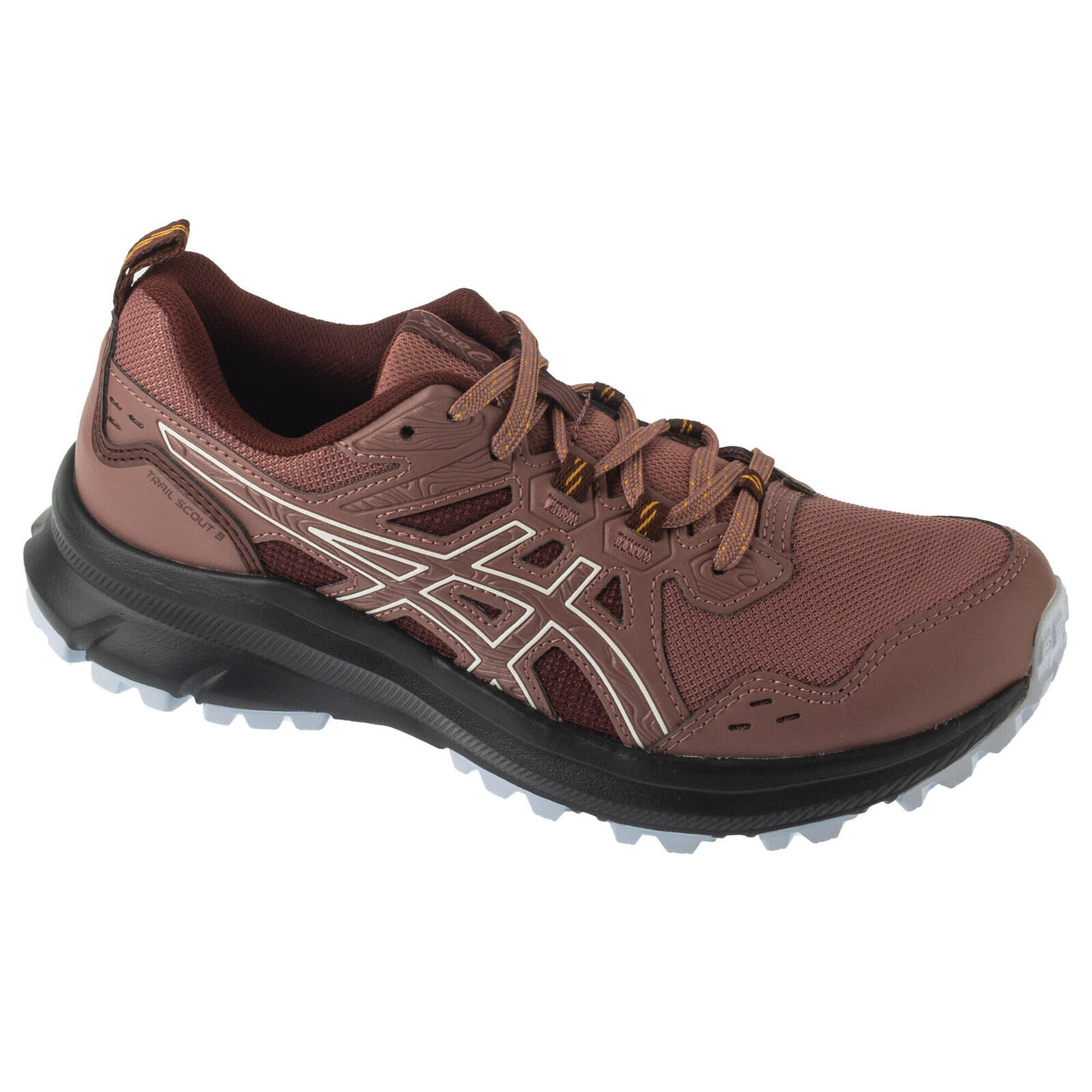 Asics - Chaussures De Course Asics Modèle 077-51231944835411 Pour Femmes - Chaussures De Sport - Marron|rouge - Decathlon
