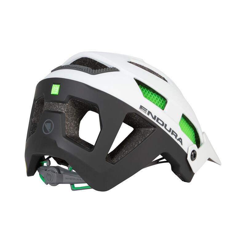 Capacete Endura Singletrack Mips® branco 2/3