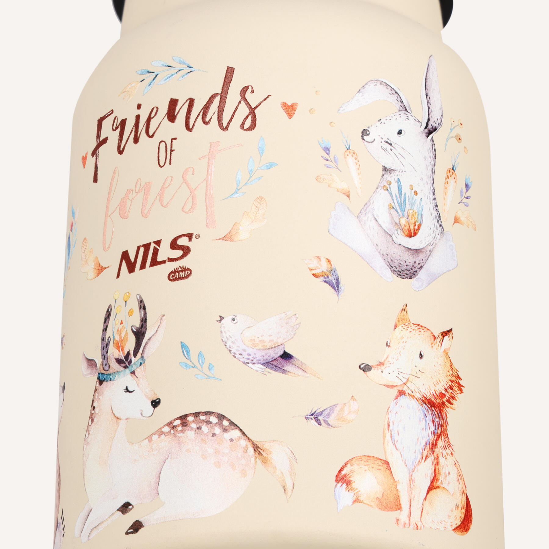 Gourde en acier inoxydable 520 ml – Forest NC3806 NILS CAMP 5/7