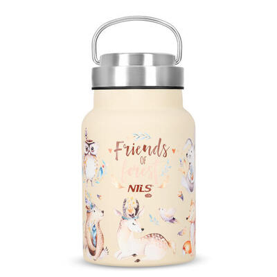 Rvs drinkfles 520 ml – forest nc3806 nils camp