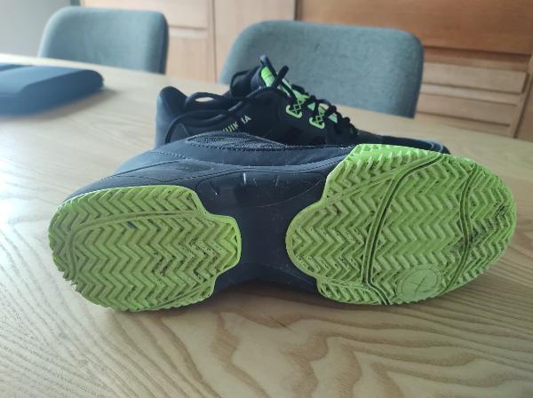 Entre Particuliers - Chaussures de padel homme PS 500 noir jaune - KUIK 2/2