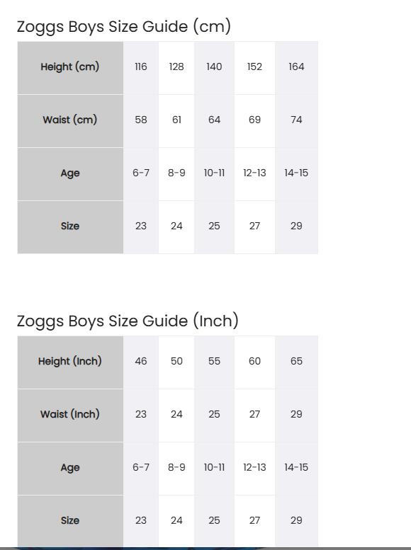 Zoggs Boys Fish Hip Racers 4/4