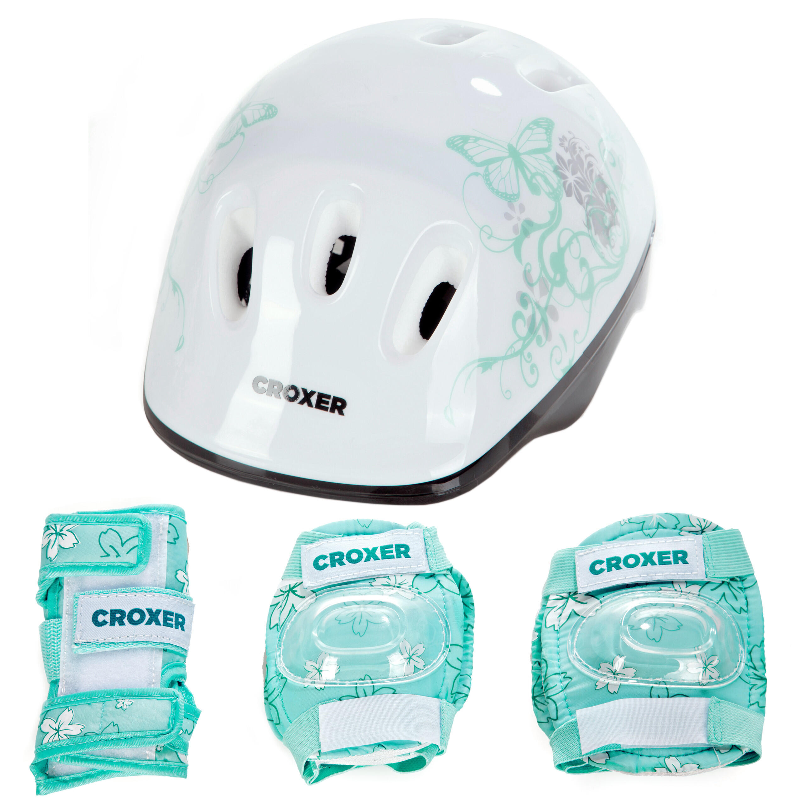 CROXER Set di caschi Silky + protezioni Fibre
