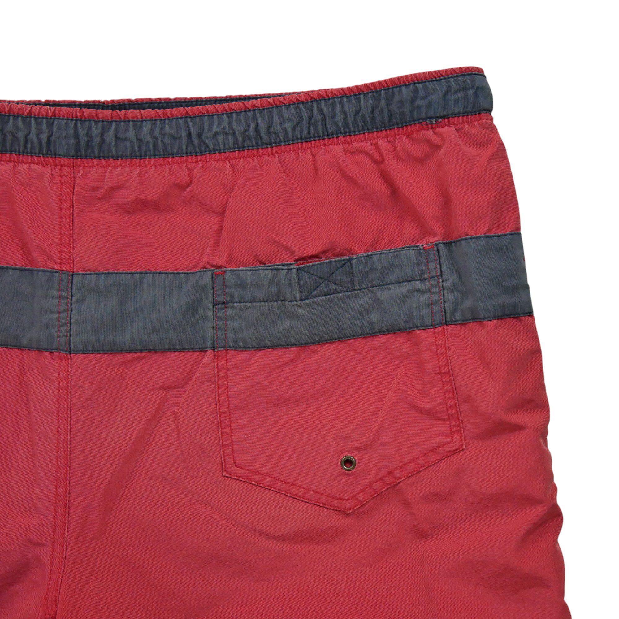 Reconditionné - Short de bain Homme Rouge - Très Bon État 5/7