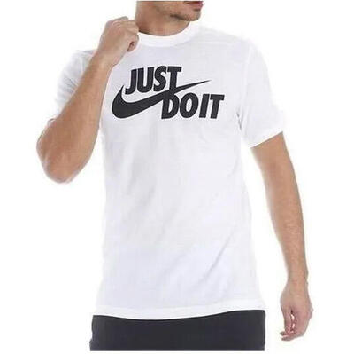 Heren t-shirt nike m nsw tee new just do it swoosh
