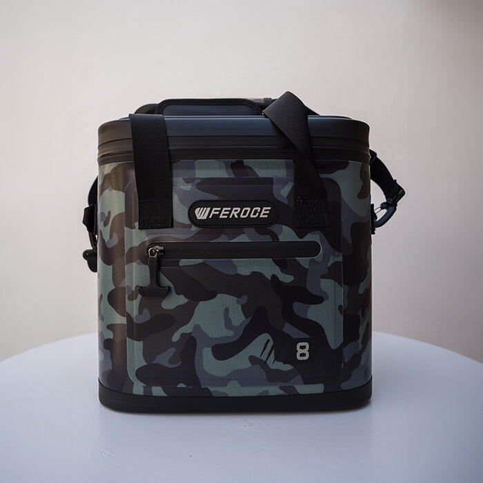 FEROCE Borsa frigo 8L Verde e Grigia