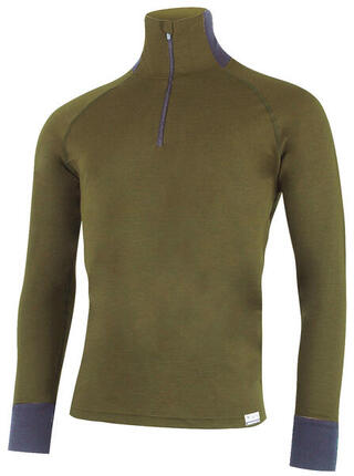 pièce thermique - cyclisme - Homme - léger isolant mérinos - LEO - vert