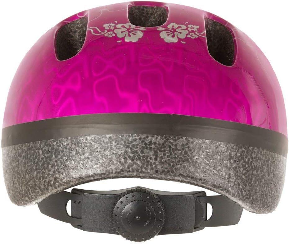 Kids/Childs Girls Scooter/Bike/Bicycle Helmet S 52-57cm - Pink Flower Design 4/4