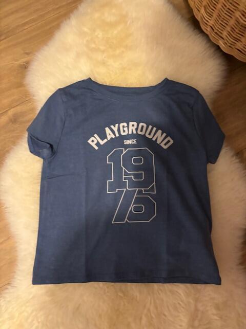 Tussen Particulieren - T-shirt Domyos blauw mt 131-140