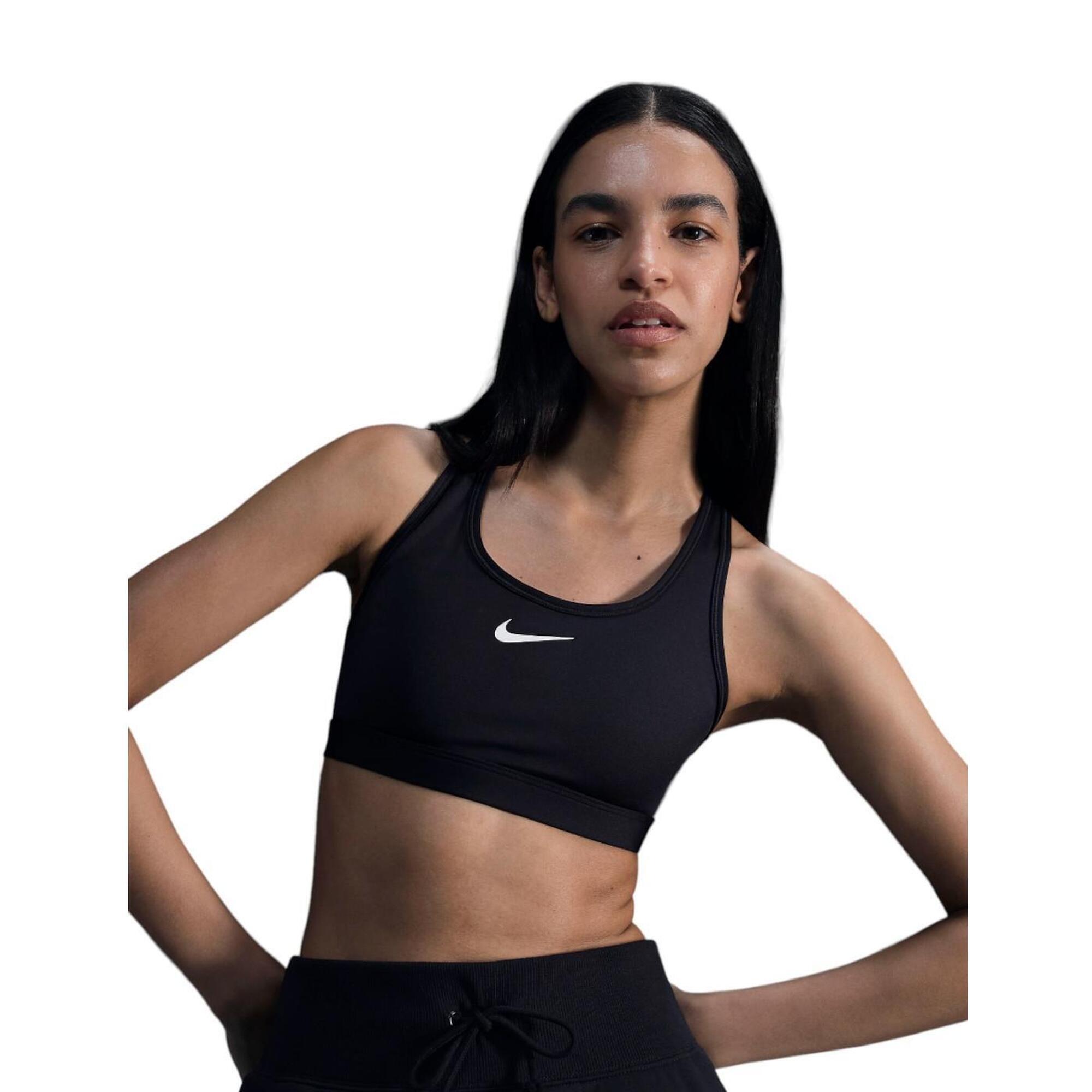 Biustonosz treningowy Nike Swoosh Medium Support