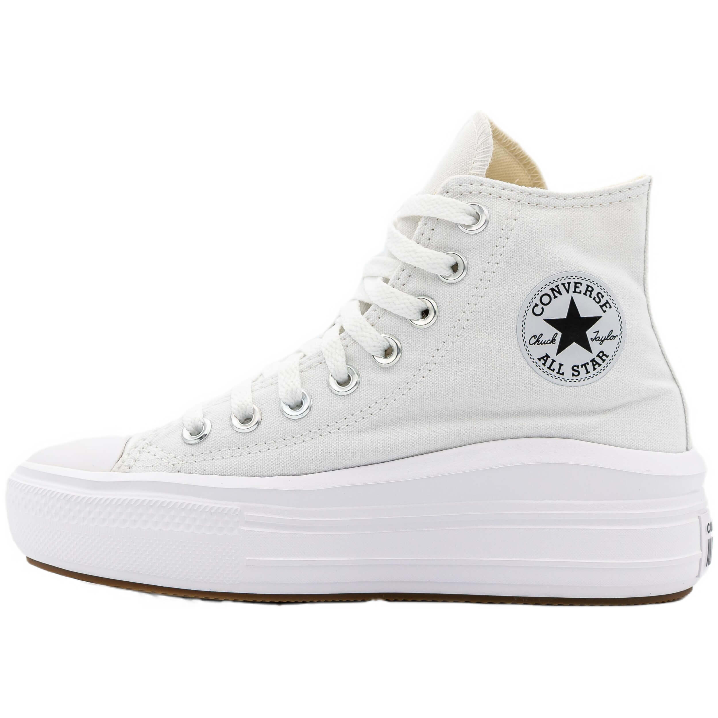 Zapatillas Converse Chuck Taylor All Star Move High Top blanco 2/6