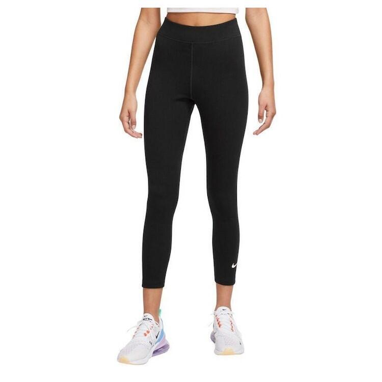 Legginsy Getry Spodnie Nike Bawełniane Z Logo Wysoki Stan 1/6