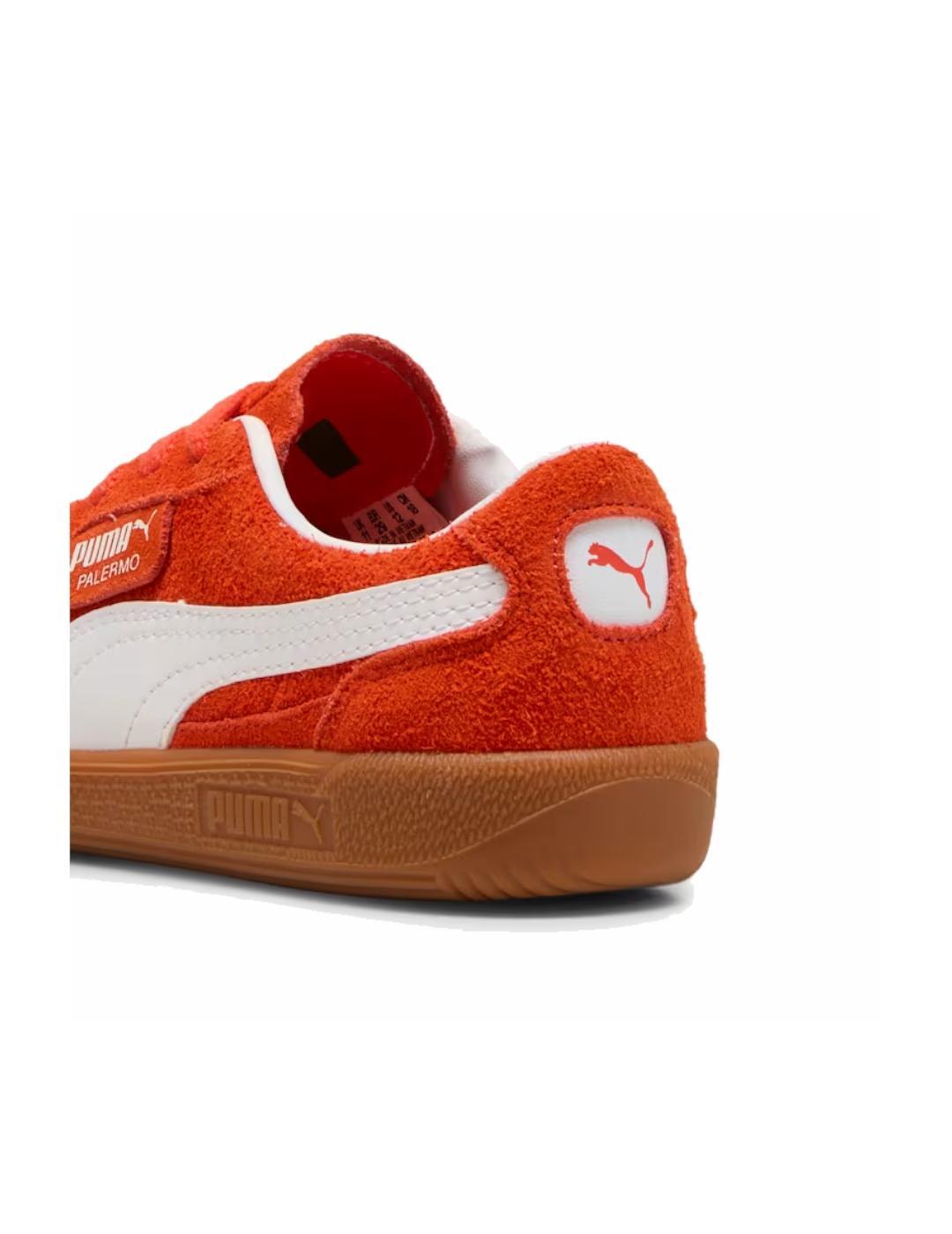 Chaussures Puma Palermo Rouge 4/5