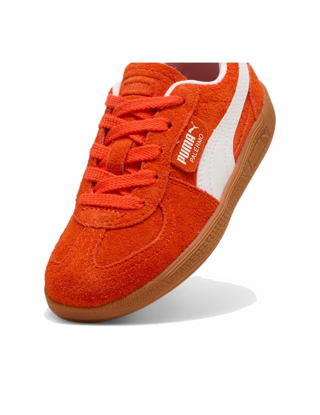 Chaussures Puma Palermo Rouge 5/5