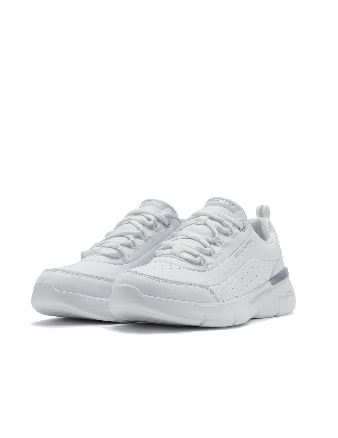 Zapatillas para Mujer Skechers  Blanco 3/7