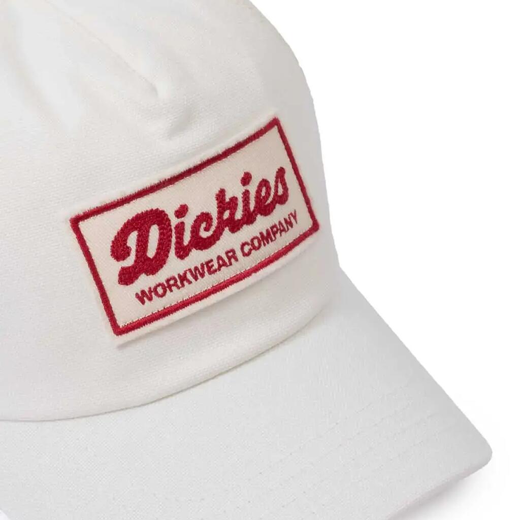 White Dickies Lewiston Trucker Cap