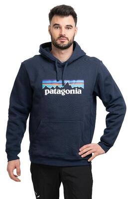 Sudadera con capucha Felpa Patagonia Logo Uprisal nueva azul marino