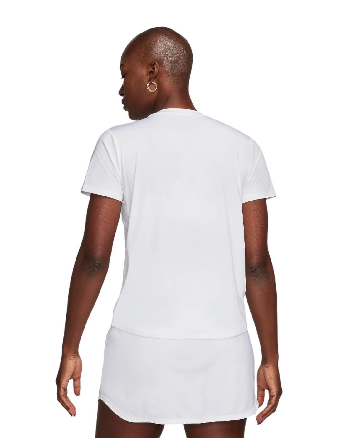 Maillot pour femme Nike One classic blanc 2/4