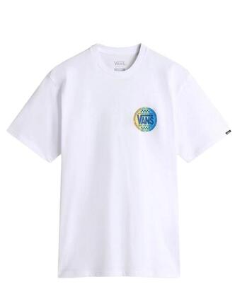 Camiseta para Hombre Vans Retro Blanco