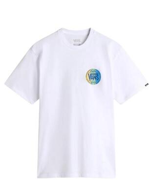 Camiseta para Hombre Vans Retro Blanco