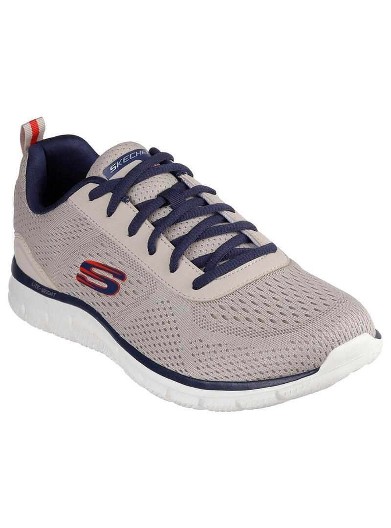Zapatillas para Hombre Skechers Track Beige 3/5
