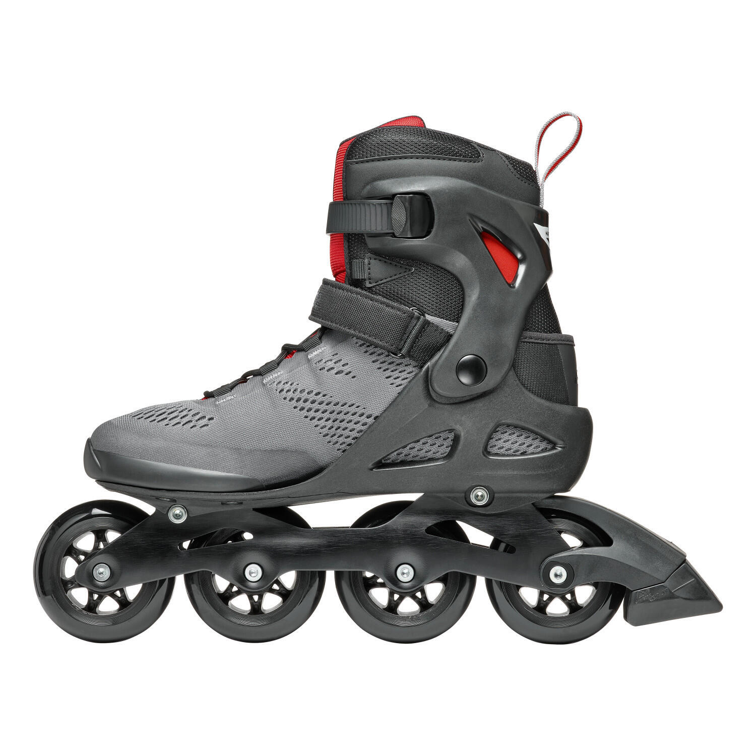 ROLLERBLADE Roller Fitness Macroblade 84 Gris foncé Rouge 2/6