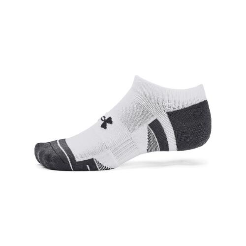 Under Armour Performance Tech Enkel Golfsokken Wit 3 pack 2/4