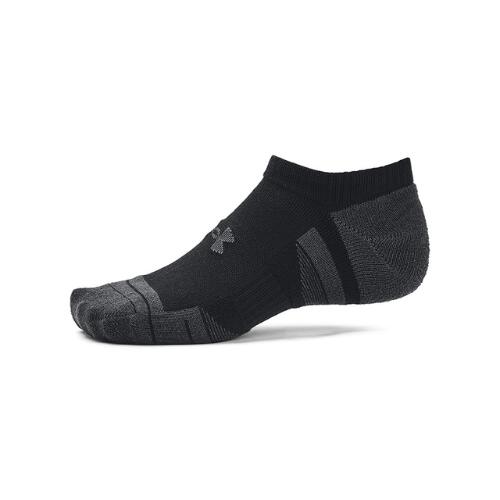 Under Armour Performance Tech Chaussettes de Golf Cheville Noir 3 pack 3/4