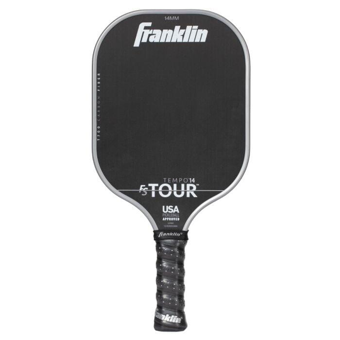 Franklin FSTour Tempo 14mm Grey Pickleball Paddle, “USAPA Approved