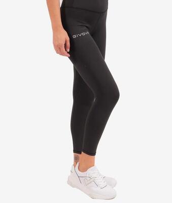 Givova Damen Leggings Schwarz 2XL - Komfort und Stil