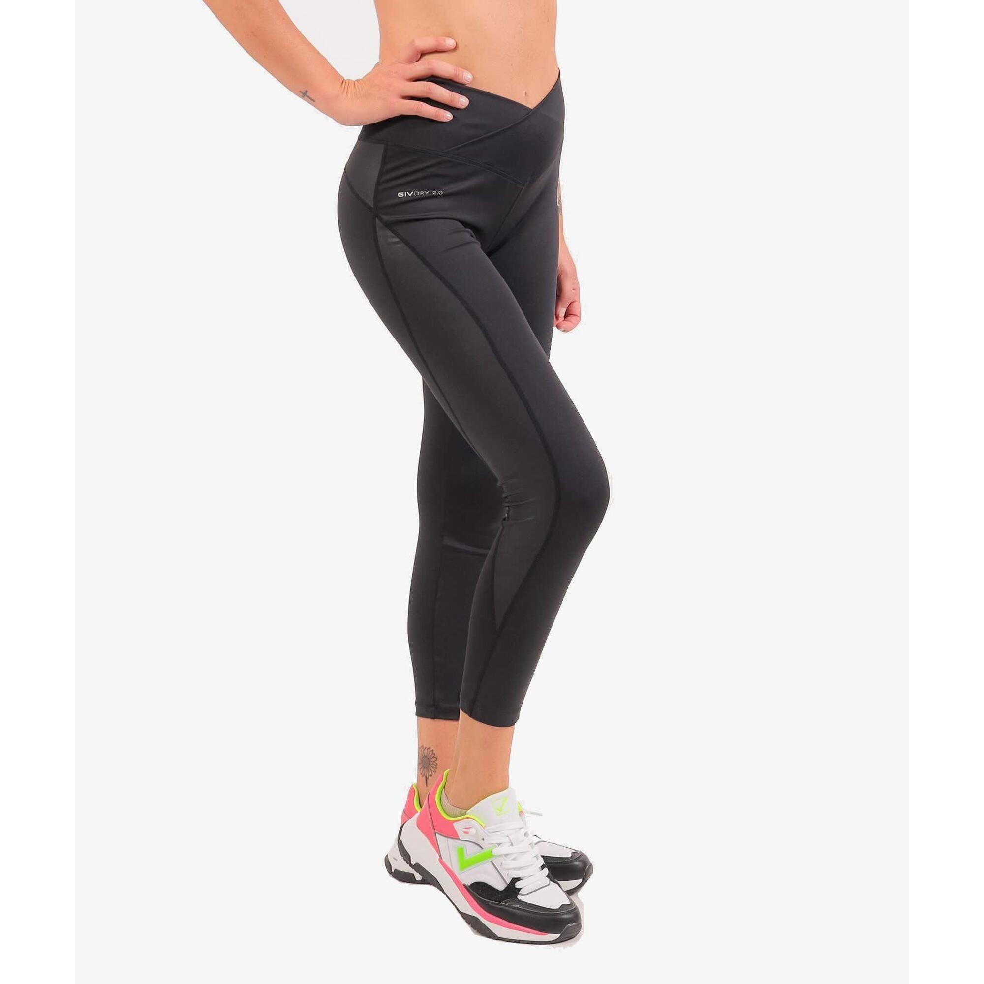 Legginsy Givova Eco Damskie Czarne XL - Komfort i Ekologiczna Wydajność
