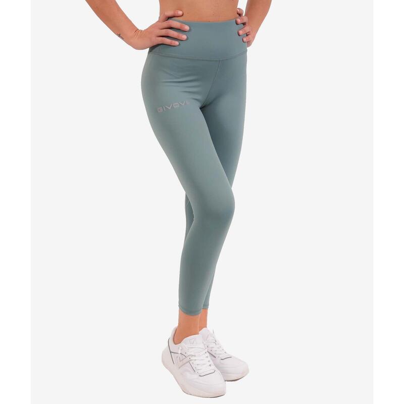 Leggings de Sport Femme Givova Basic XL - Vert Essence