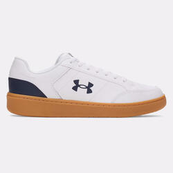 Chaussure UA Official Under Armour Blanche et bleu marine